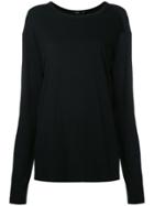 Bassike Classic Knitted Top - Black