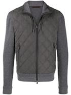 Ermenegildo Zegna Quilted Bomber Jacket - Grey