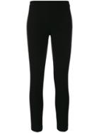 P.a.r.o.s.h. - Slim-fit Cropped Tailored Trousers - Women - Polyamide/spandex/elastane/wool - Xl, Black, Polyamide/spandex/elastane/wool