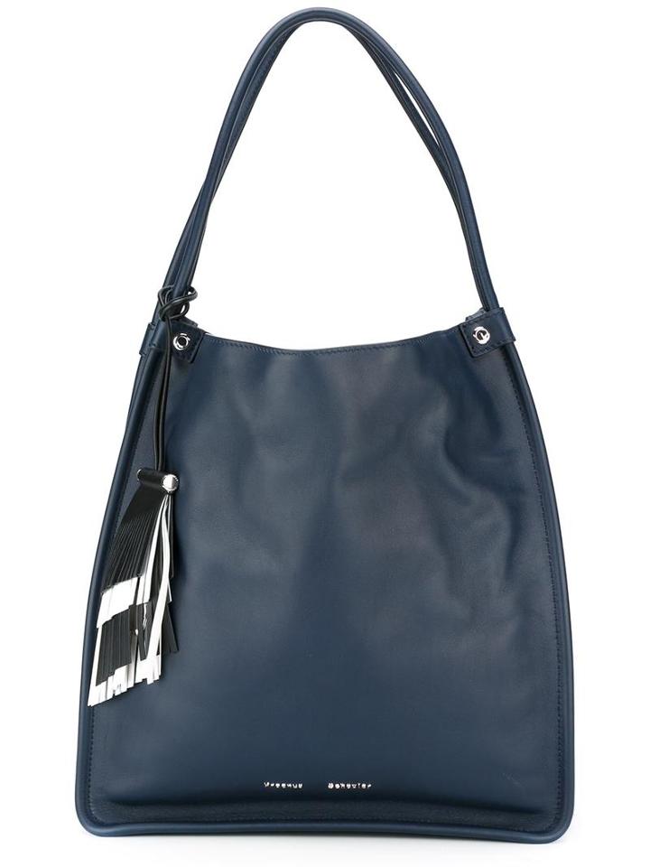 Proenza Schouler - Medium Shopper Tote - Women - Calf Leather - One Size, Women's, Blue, Calf Leather