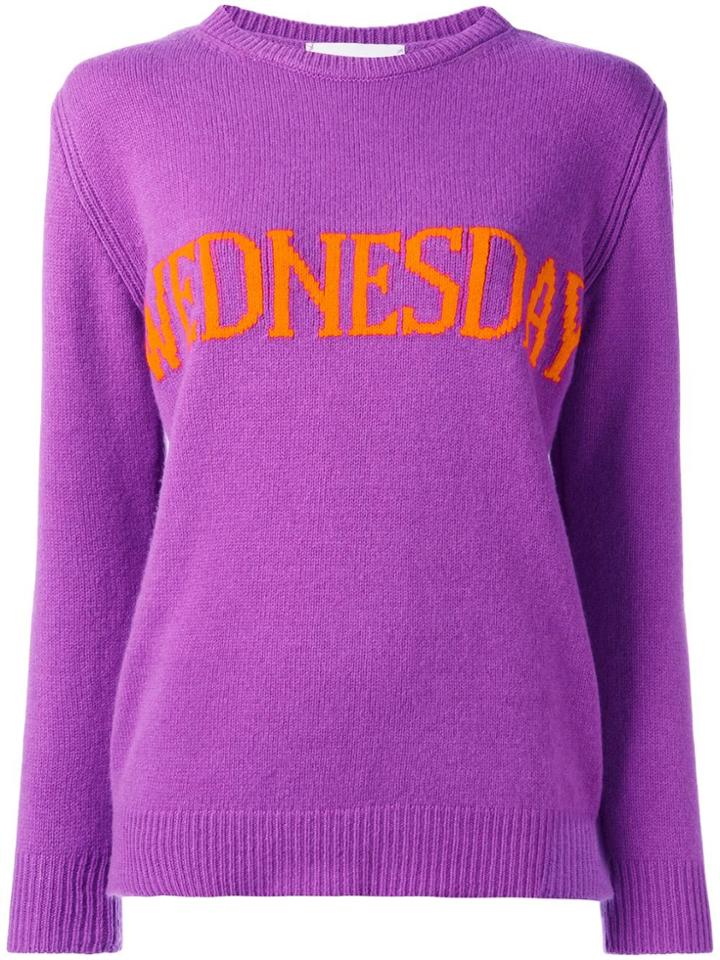 Alberta Ferretti Wednesday Jumper - Pink & Purple