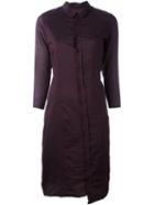 A.f.vandevorst 161 Decay Shirt Dress, Women's, Size: 36, Red, Cotton/silk