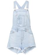 Off-white Denim Dungarees - Blue