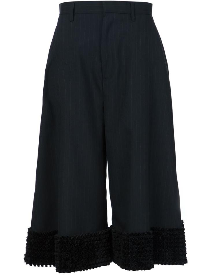 Comme Des Garçons Noir Kei Ninomiya Ruffle Hem Culottes
