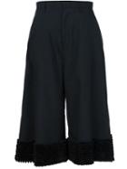 Comme Des Garçons Noir Kei Ninomiya Ruffle Hem Culottes