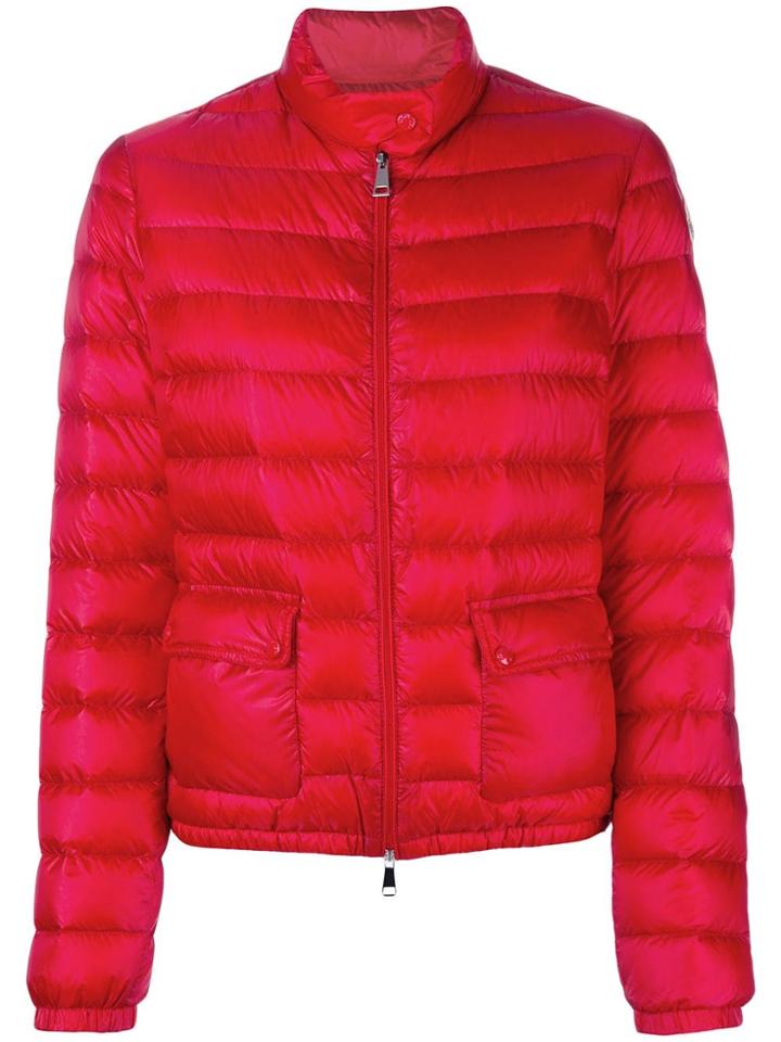 Moncler 'plumífero' Quilted Jacket - Red