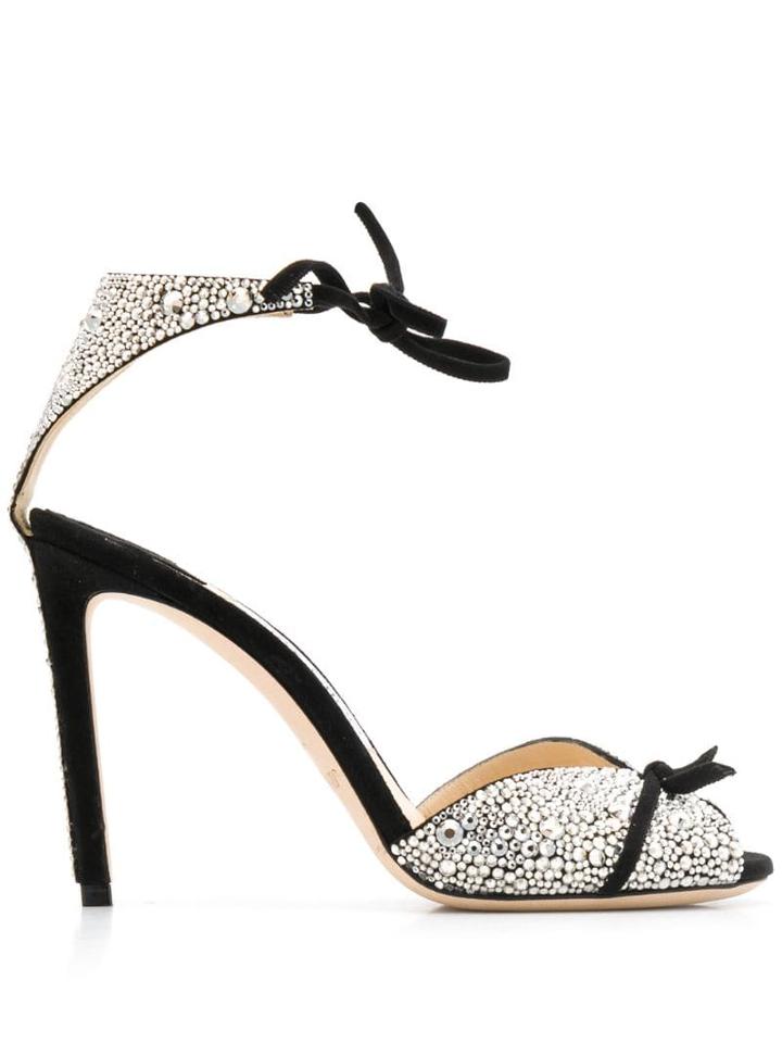Jimmy Choo Talaya 100 Sandals - Silver