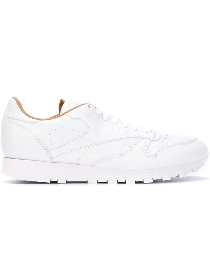 Reebok Classic Sneakers, Men's, Size: 10.5, White, Rubber/leather