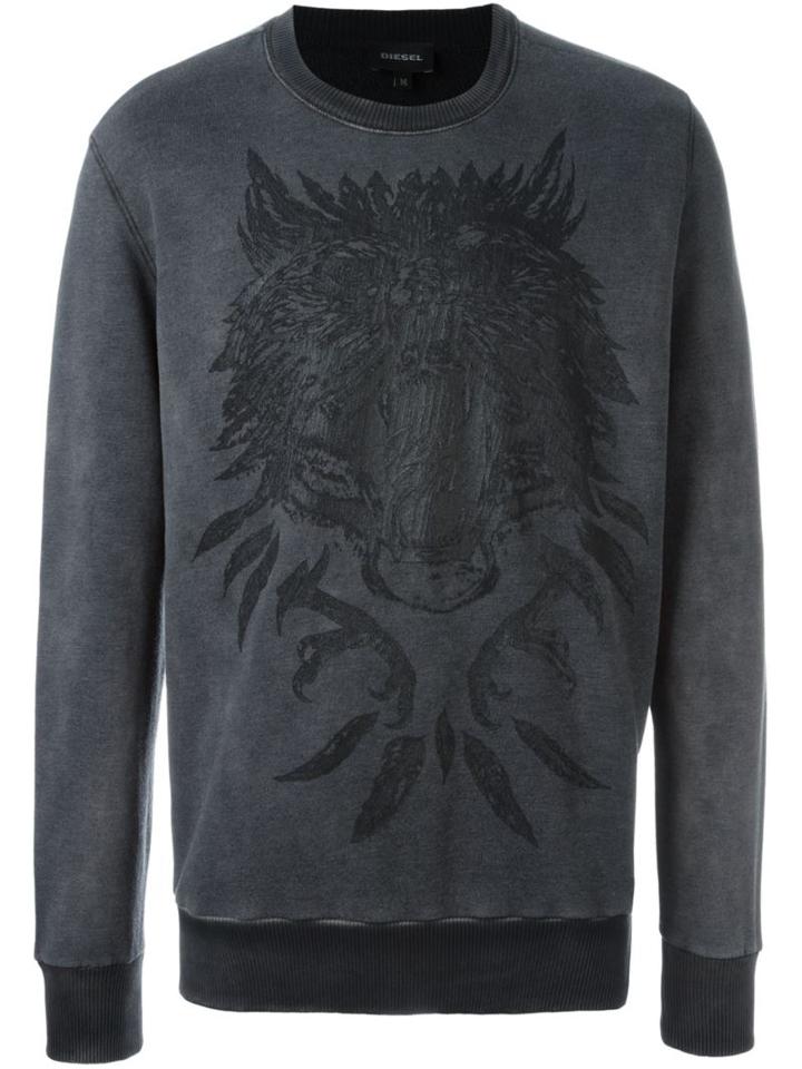 Diesel Bear Print Sweatshirt