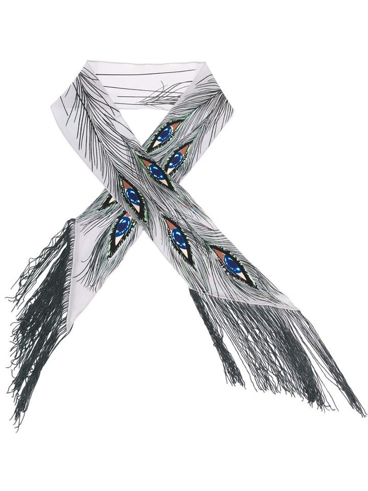 Rockins Eyes Print Scarf