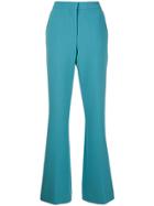 Victoria Victoria Beckham Flared Tailored Trousers - Blue