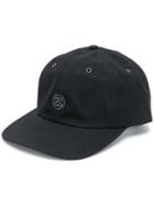 Stussy Logo Patch Baseball Cap - Black