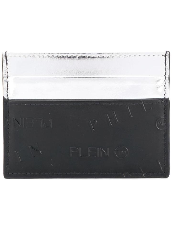 Philipp Plein Two-tone Cardholder - Black