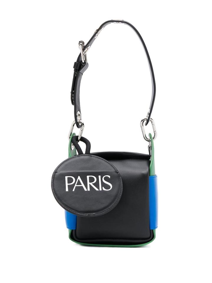 Kenzo Paneled Tote Bag - Black