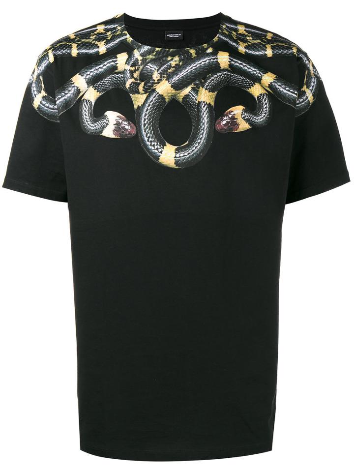 Marcelo Burlon County Of Milan - Sabino T-shirt - Men - Cotton - Xxl, Black, Cotton