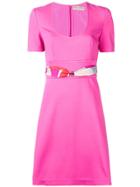 Emilio Pucci Belted T-shirt Dress - Pink