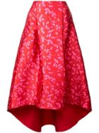 Sachin & Babi Avalon Printed Skirt - Red