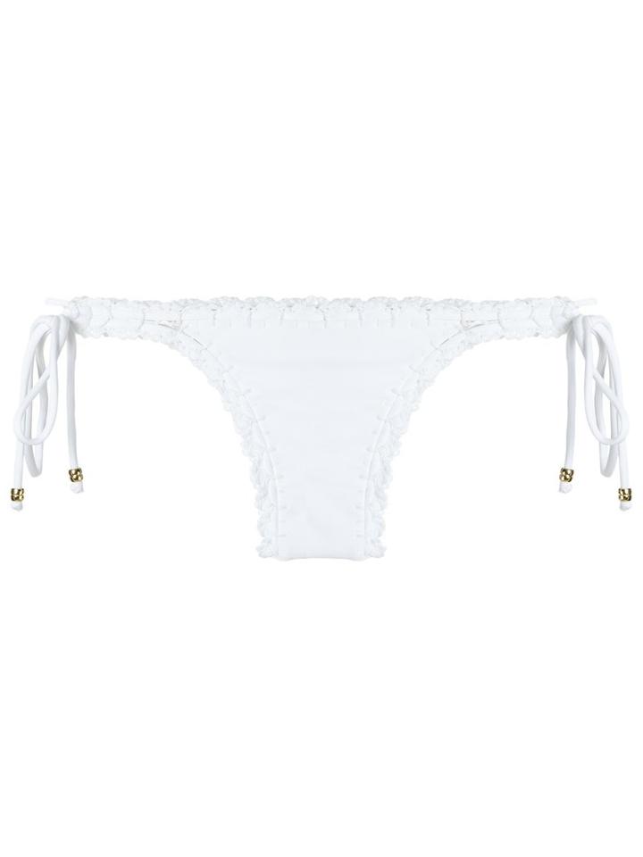 Blue Man - Bikini Bottoms - Women - Lyocell - M, White, Lyocell