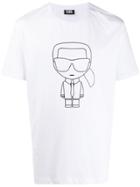 Karl Lagerfeld Ikonik Print T-shirt - White
