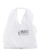 Mm6 Maison Margiela Japanese Tulle Tote Bag - White