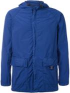 Aspesi Hooded Windbreaker, Men's, Size: Large, Blue, Polyamide/polyester