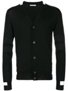 Givenchy - Contrast Panel Cardigan - Men - Polyester/wool - S, Black, Polyester/wool