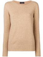 Roberto Collina Loose Fit Sweater - Nude & Neutrals