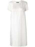 Twin-set - Long T-shirt - Women - Silk/cotton - Xxl, Nude/neutrals, Silk/cotton