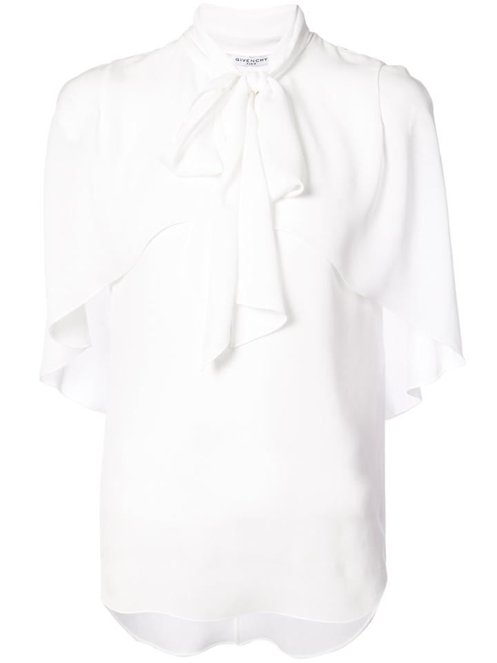 Givenchy Pussy-bow Blouse - White