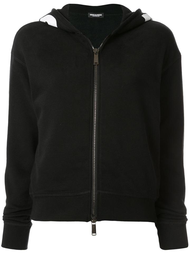 Dsquared2 Logo Trim Hoodie - 001