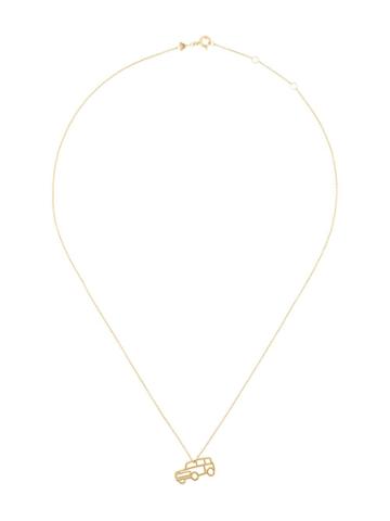 Aliita 9kt Yellow Gold Jeep Necklace