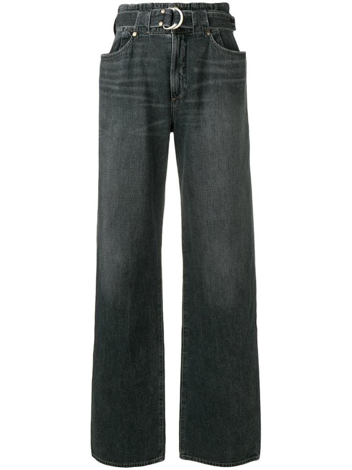 Jean Atelier Wide Leg Jeans - Black