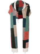 Stella Mccartney - Printed Hooded Scarf - Women - Virgin Wool - One Size, Virgin Wool