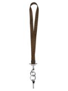 Givenchy Obsedia Lanyard, Men's, Black, Cotton/metal Other