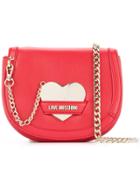 Love Moschino Chain-detail Crossbody Bag - Red