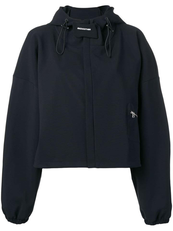 Each X Other Cropped Sports Jacket - Black