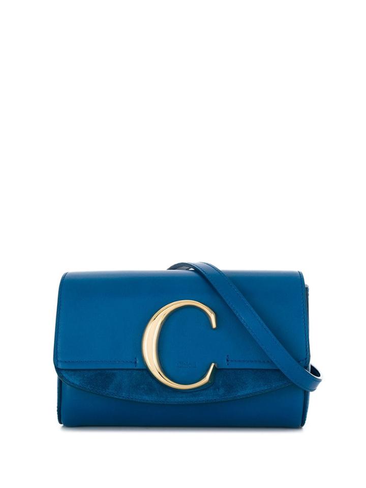 Chloé C Logo Belt Bag - Blue