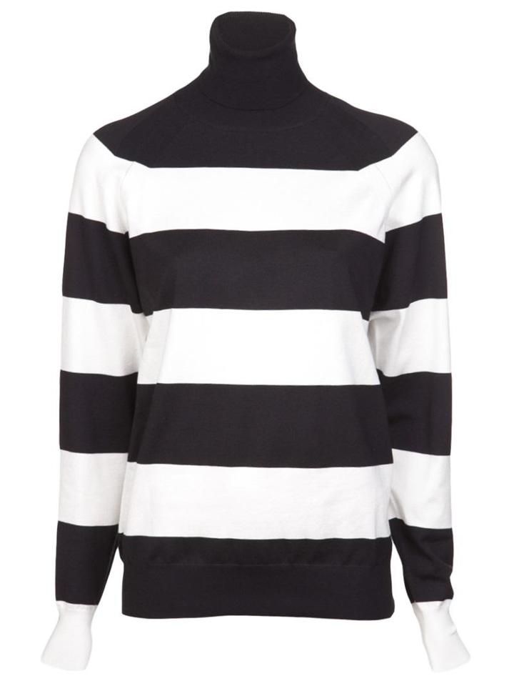 Stella Mccartney Striped Turtleneck Sweater