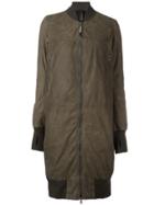 Isaac Sellam Experience Zipped Coat - Green