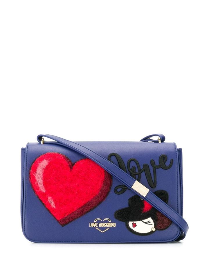 Love Moschino Love Crossbody Bag - Blue