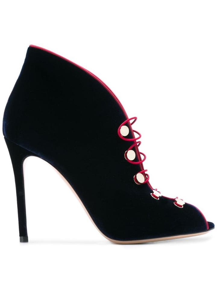 Gianvito Rossi 'miral' Booties - Blue