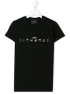 John Richmond Junior Teen Logo T-shirt - Black