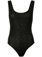 Barbara Bologna Ribbed Bodysuit - Black