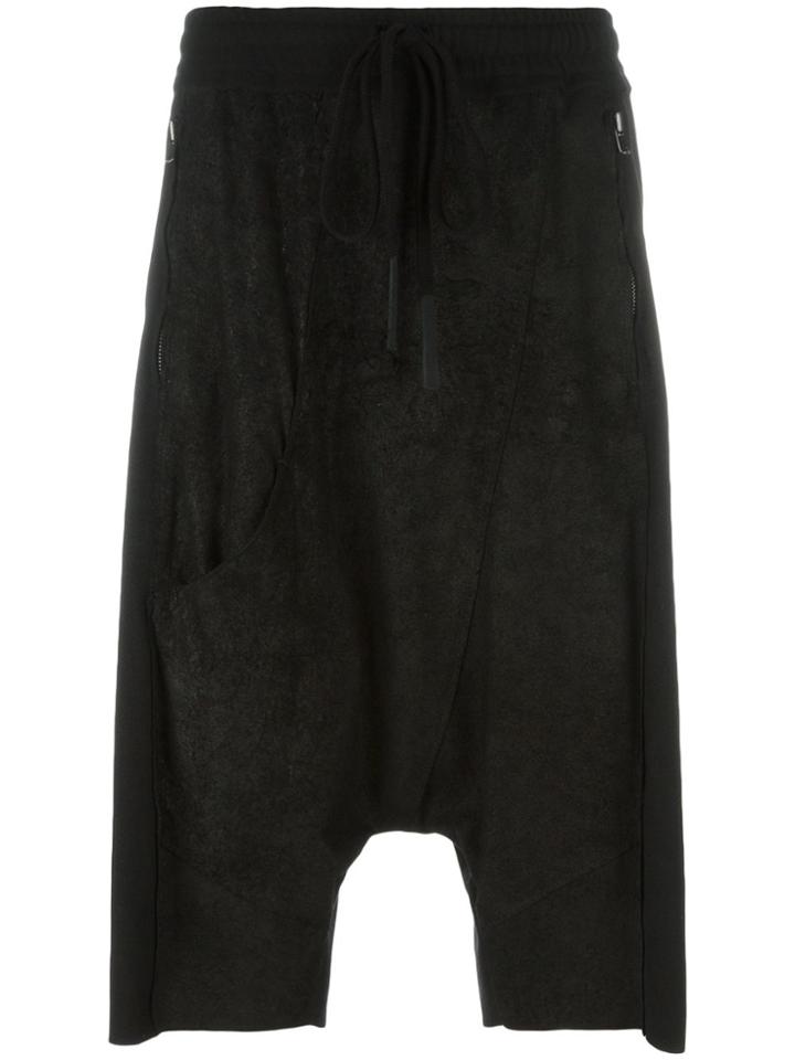 Lost & Found Ria Dunn Drop Crotch Shorts - Black
