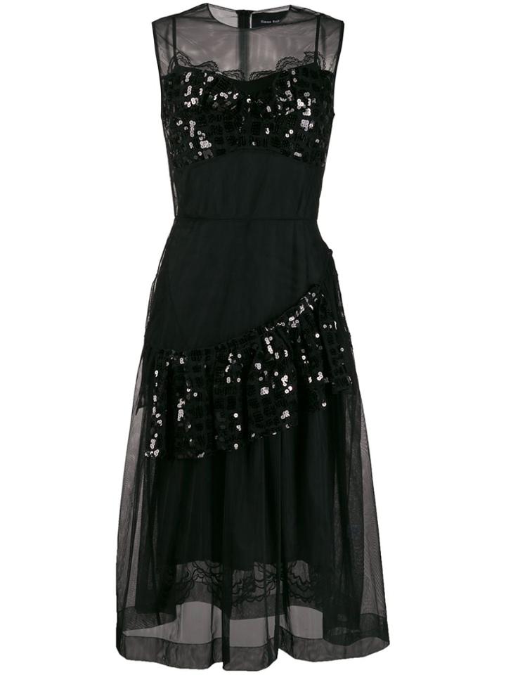 Simone Rocha Bustier Full Dress - Black