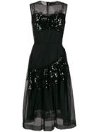 Simone Rocha Bustier Full Dress - Black