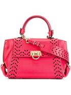 Salvatore Ferragamo 'sofia' Tote - Red