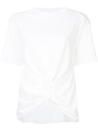 R13 Twisted Front T-shirt - White