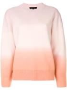 Proenza Schouler Cashmere Wool Dip-dyed Sweater - Pink & Purple