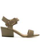 Sergio Rossi Ankle Length Sandals - Nude & Neutrals